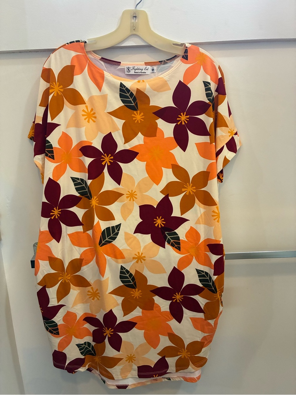 Fighting eel t shirt dress